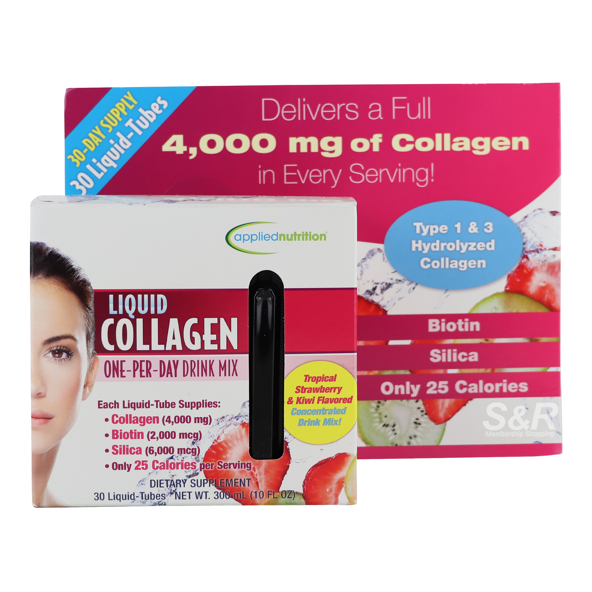Applied Nutrition Liquid Collagen Tubes 30pcs